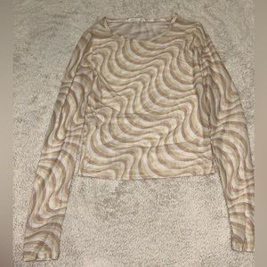 Forever 21 Sheer long sleeve Size-Medium